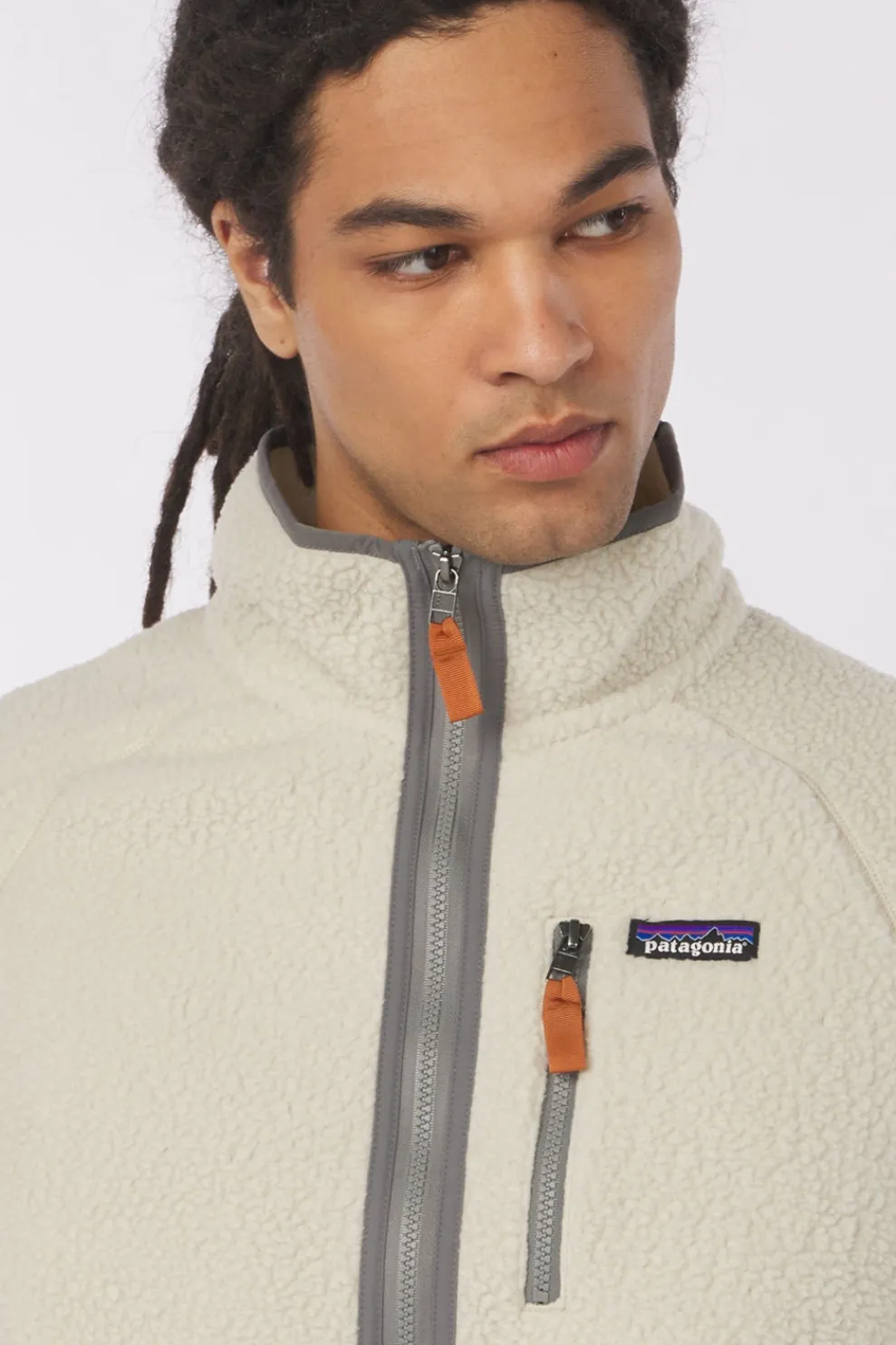 Outlet Patagonia Fleece Retro Pile Pelican