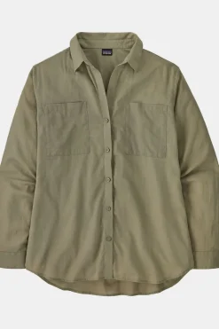 Clearance Patagonia Hemd Lw A/C Buttondown River Rock Green