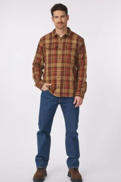 Best Patagonia Hemd M'S Fjord Loft Shirt Forested: Nest Brown