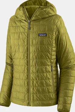 Clearance Patagonia Jas Nano Puff Hoodie Graze Green