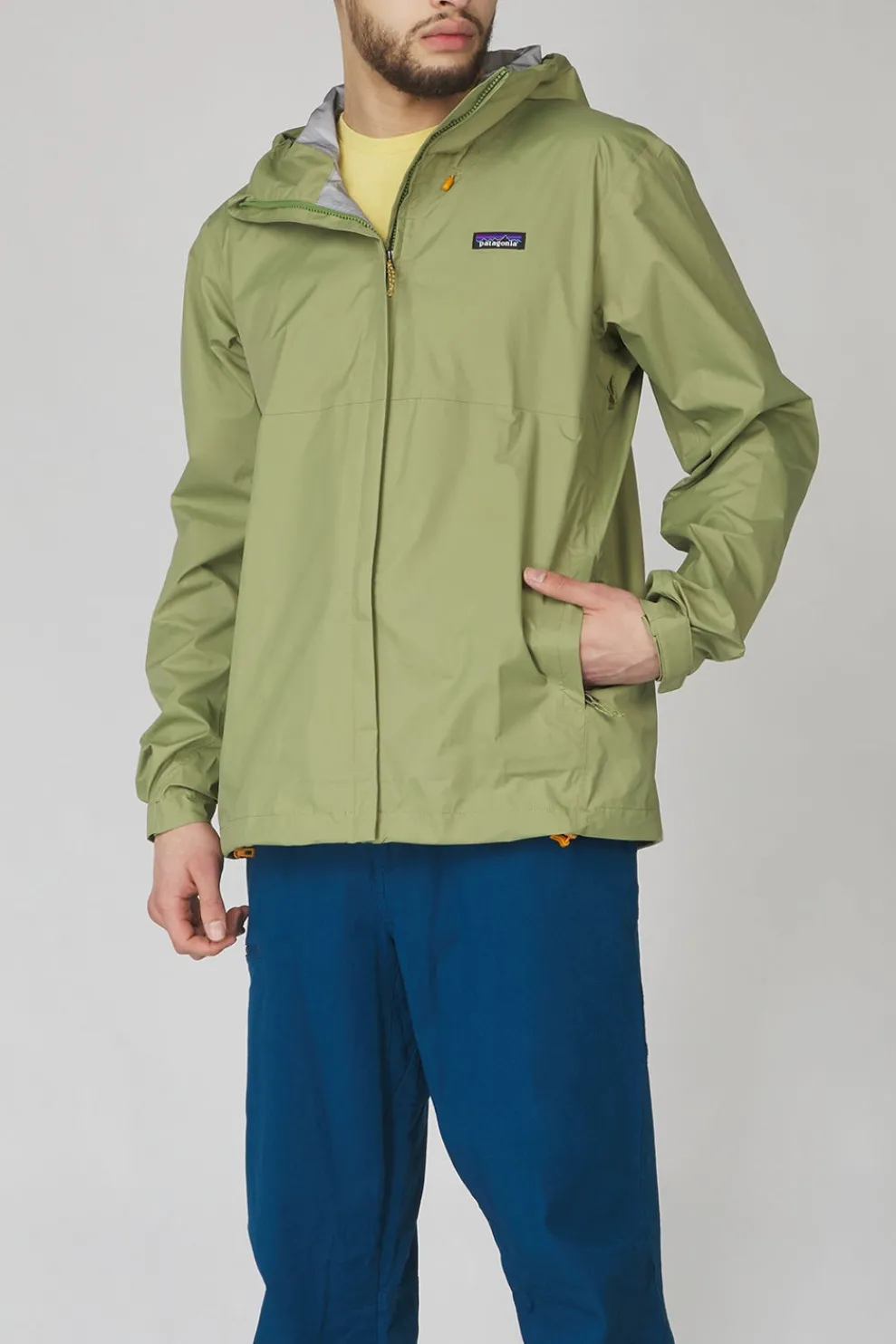 Fashion Patagonia Regenjas Torrentshell 3L Buckhorn Green