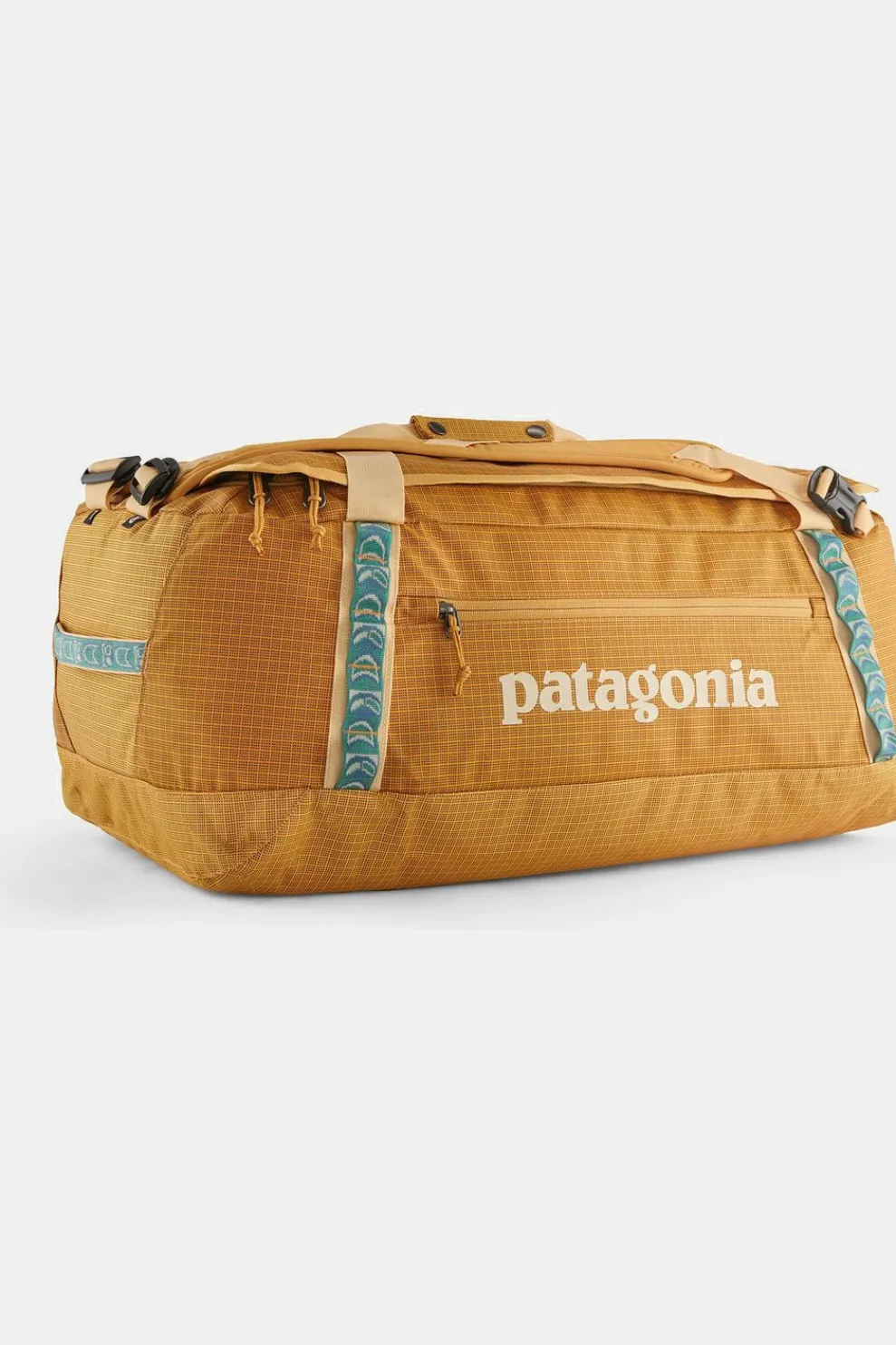 Clearance Patagonia Reistas Black Hole Duffel 55L Pufferfish Gold