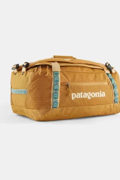 New Patagonia Reistas Black Hole Duffel 40L Pufferfish Gold