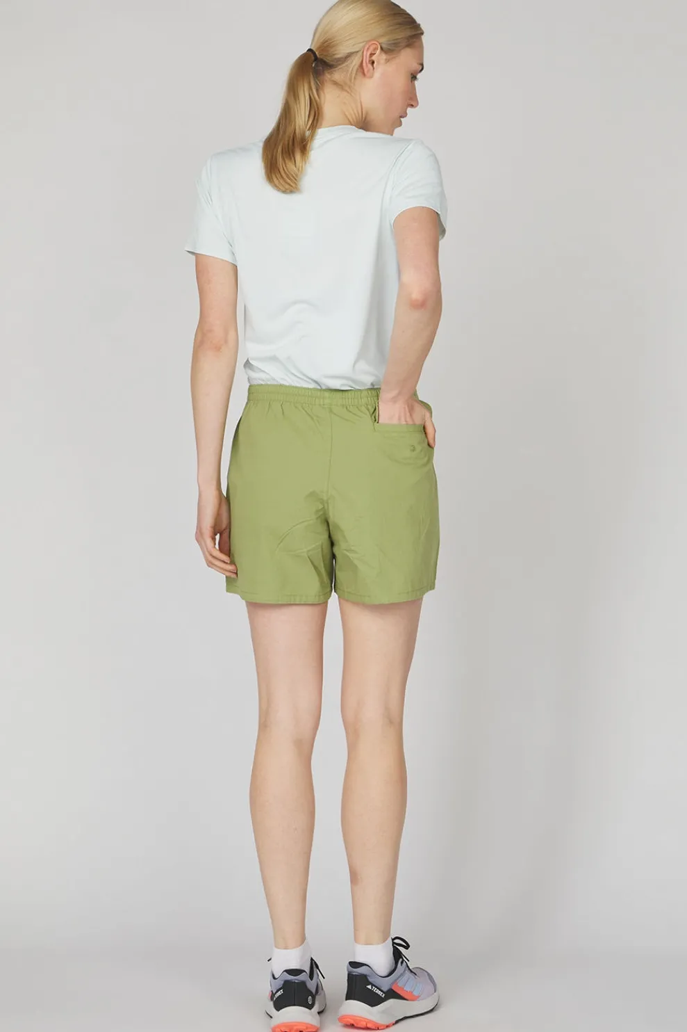 Clearance Patagonia Short W'S Funhoggerss Buckhorn Green