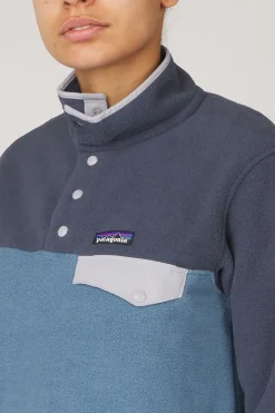 Sale Patagonia Trui Lightweight Synchilla Snap-T Pullover Utility Blue