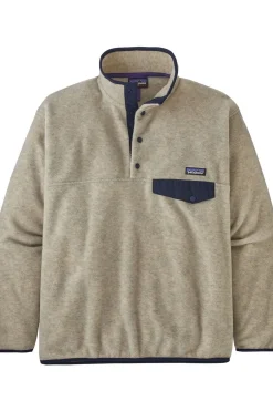 Discount Patagonia Trui Synch Snap-T P/O Oatmeal Heather