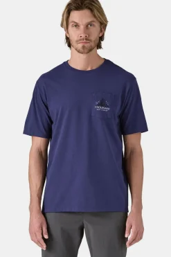 T-Shirt Chouinard Crest Pocket Responsibili-Tee-Patagonia Outlet