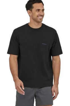 T-Shirt M'S Boardshort Logo Organic Pocket-Patagonia Clearance
