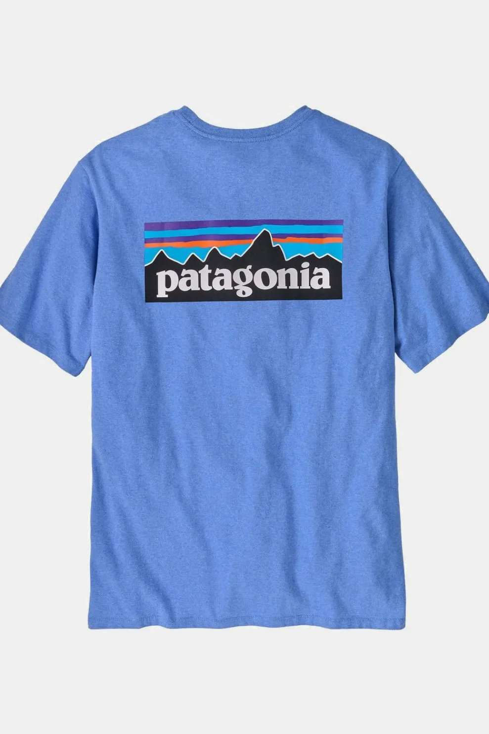 Clearance Patagonia T-Shirt P6 Logo Responsibilitee Abundant Blue