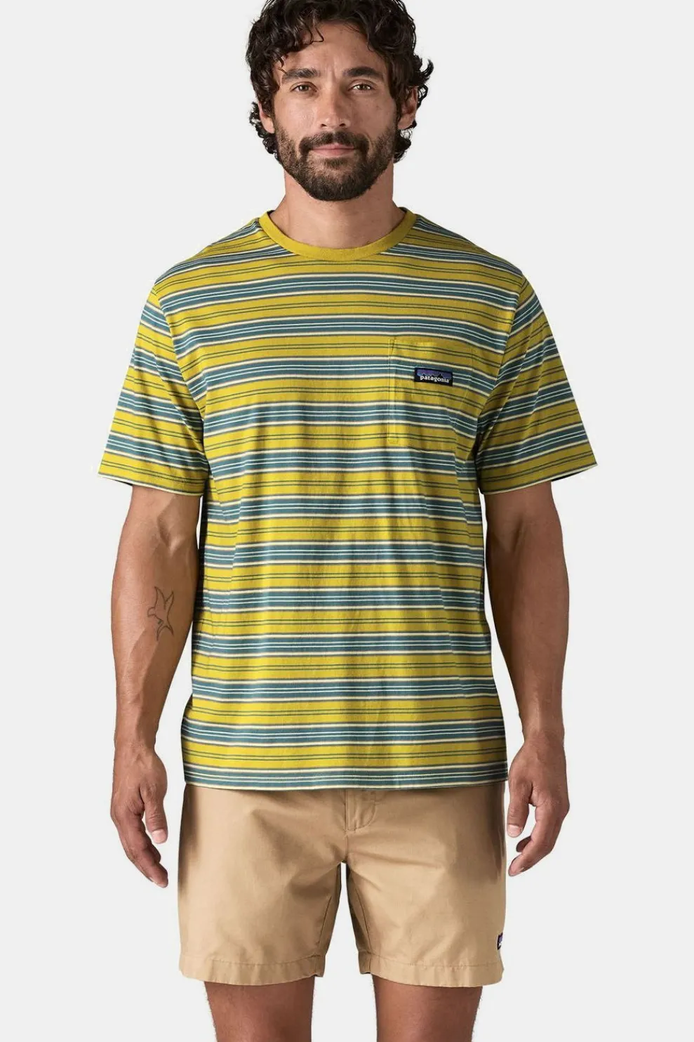 T-Shirt Regenerative Organic Certified Cotton Lw Pocke-Patagonia New