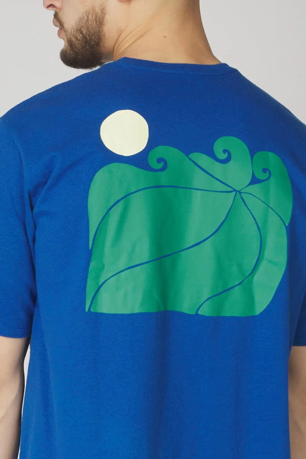 Outlet Patagonia T-Shirt Sunrise Rollers Responsibili-Tee Endless Blue