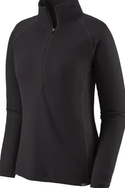 Hot Patagonia W'S Cap Mw Zip Neck black