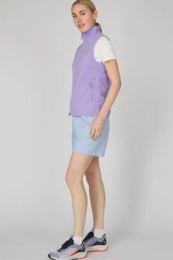 Clearance Peak Performance Bodywarmer W Pile Vest Bougainvillea