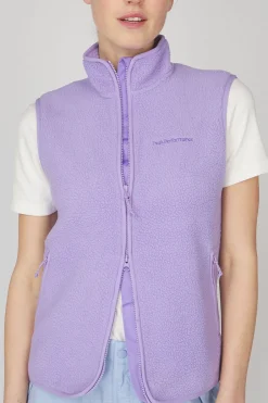 Clearance Peak Performance Bodywarmer W Pile Vest Bougainvillea