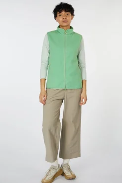 Clearance Peak Performance Bodywarmer W Pile Vest Peppermint