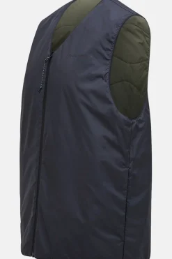 Sale Peak Performance Bodywarmer Insulated Reversable Vest Pine Needle/Black
