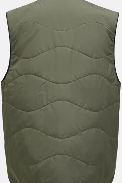 Sale Peak Performance Bodywarmer Insulated Reversable Vest Pine Needle/Black