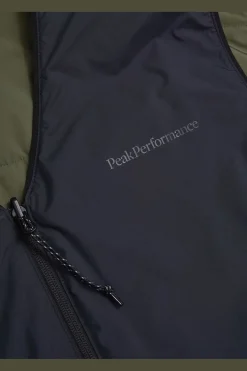 Sale Peak Performance Bodywarmer Insulated Reversable Vest Pine Needle/Black