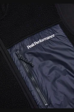 Outlet Peak Performance Bodywarmer M Pile Vest Black