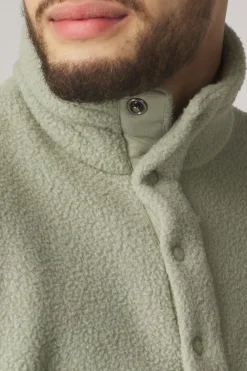 Fleece M Fleece Snap T-Neck-Peak Performance Hot