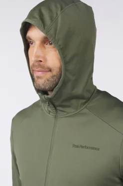 Fleece M Light Zip Hood-Peak Performance Outlet
