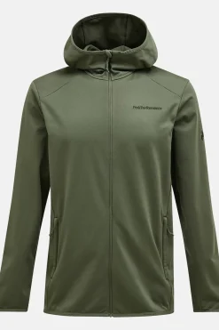 Fleece M Light Zip Hood-Peak Performance Outlet
