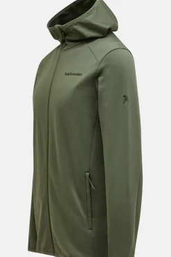 Fleece M Light Zip Hood-Peak Performance Outlet