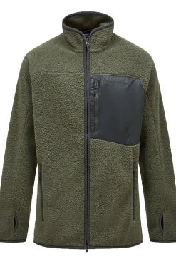 Fleece M Pile Zip Jacket-Peak Performance New