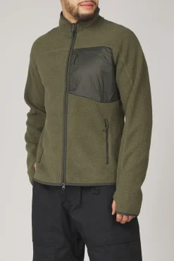 Fleece M Pile Zip Jacket-Peak Performance New