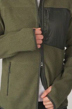 Fleece M Pile Zip Jacket-Peak Performance New