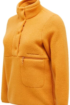 Outlet Peak Performance Fleece Snap T-Neck Desert Blow