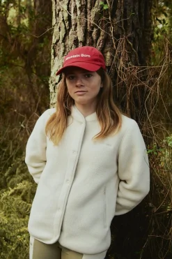 Fashion Peak Performance Fleece W Fleece Snap Cardigan Sand Fog