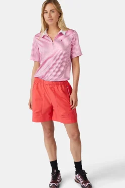 Hot Peak Performance Polo W Graphic Ss Zip Polo Morning Dew