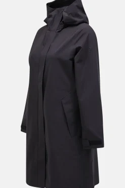 New Peak Performance Regenjas W Cloudburst Coat Black