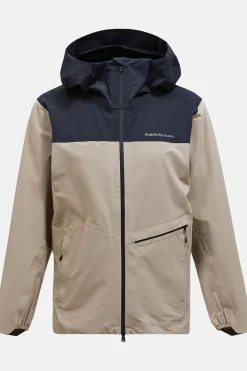 Best Peak Performance Regenjas M Commuter Hipe Jacket Avid Beige/Black