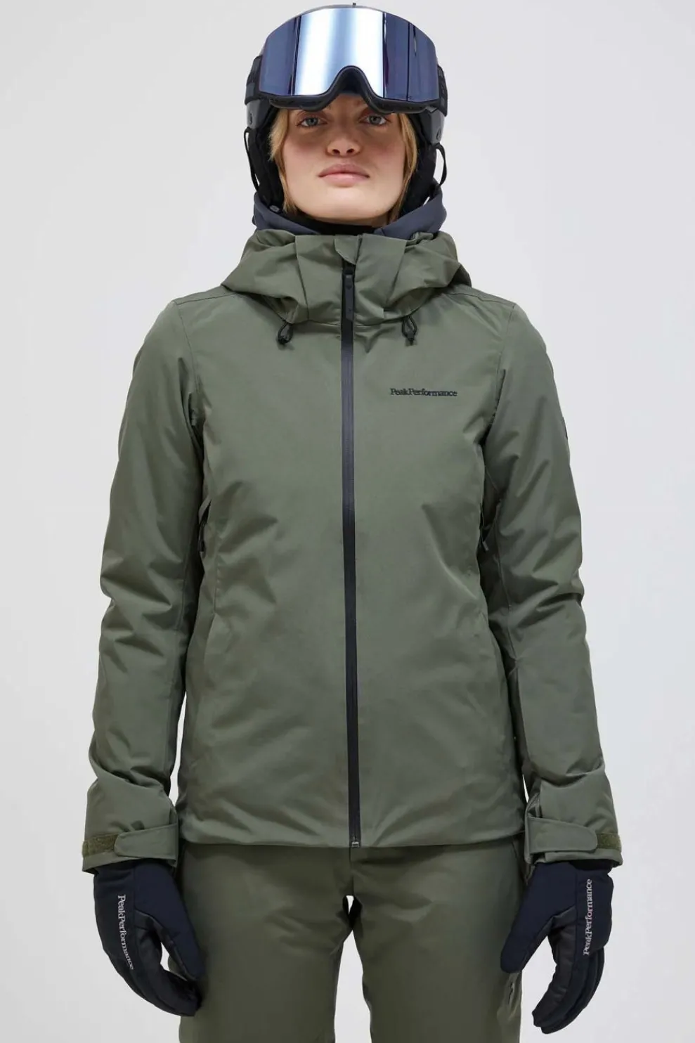 Online Peak Performance Ski-Jas W Anima Jacket Pine Needle