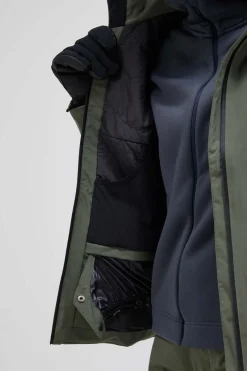 Online Peak Performance Ski-Jas W Anima Jacket Pine Needle