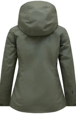 Online Peak Performance Ski-Jas W Anima Jacket Pine Needle