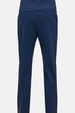 Outlet Peak Performance Softshell Skibroek W Any Jersey Pants Blue Shadow