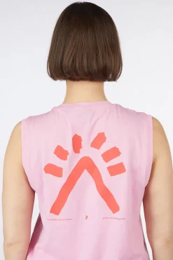 Outlet Peak Performance Top W Explore Graphic Sl Morning Dew