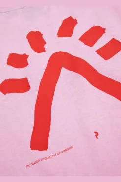 Outlet Peak Performance Top W Explore Graphic Sl Morning Dew