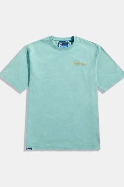 Discount Penfield T-Shirt Whale Scene Back Graphic S/S T-Shirt Dusty Turquoise
