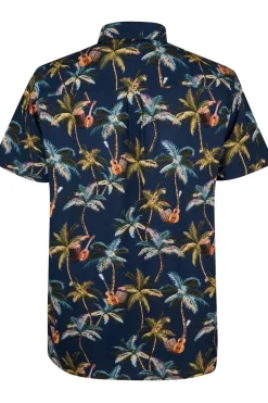 Best Petrol Hemd B-1050-SIS441 Navy Blue