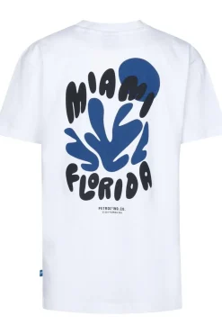 Outlet Petrol T-Shirt B-1050-TSR692 Bright White