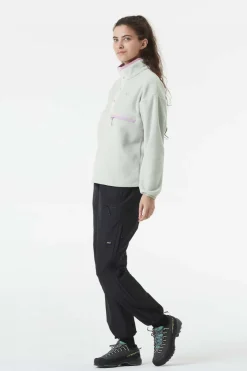 Online Picture Organic Clothing Fleece Arcca W 1/4 Fleece Cloudy Blue