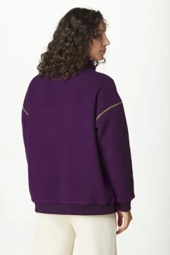 Discount Picture Organic Clothing Fleece Cylla 1/4 Potent Purple