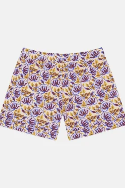 Discount Picture Organic Clothing Short Sesia Printed Shorts Alpine Thistle Print