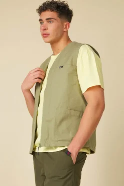 Best Picture Organic Clothing Jas Gumah Vest Jkt Aloe