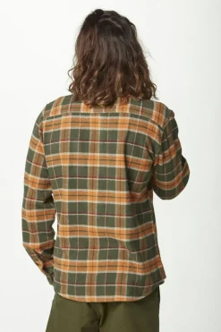 Outlet Picture Organic Clothing Hemd Niley Shirt A Kombu Plaid