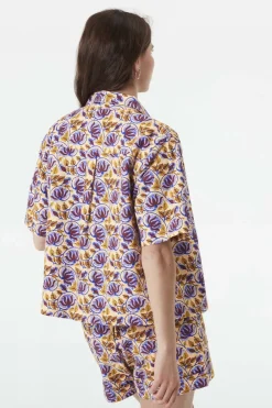 Hemd Sesia Printed Shirt-Picture Organic Clothing Outlet